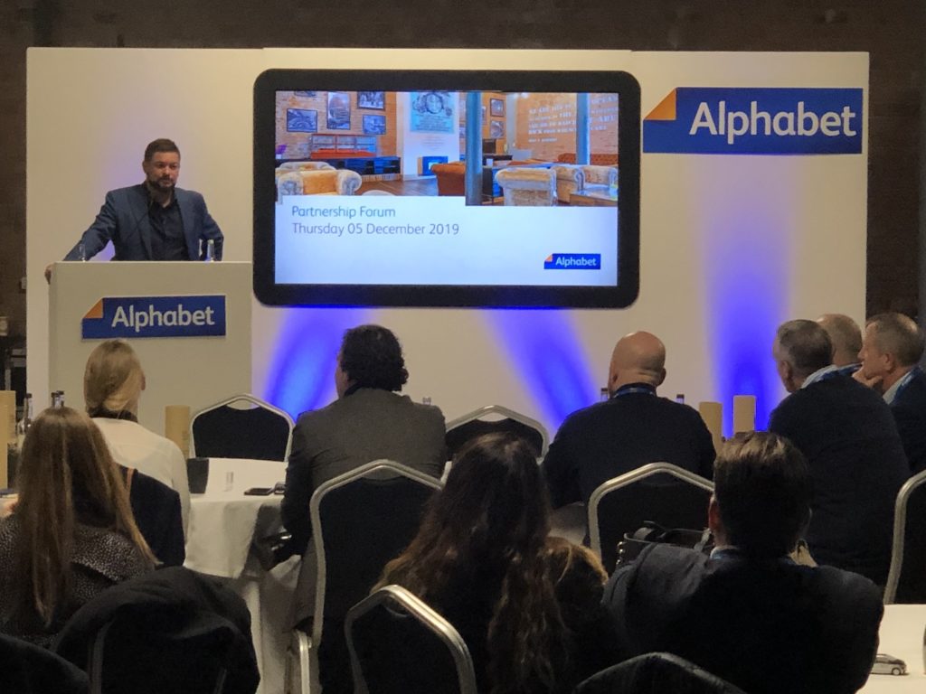 Gavin Davies address Alphabet Partner conference 2019