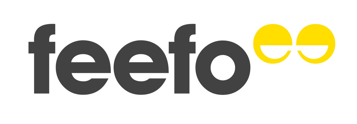 Feefo logo greyyellow