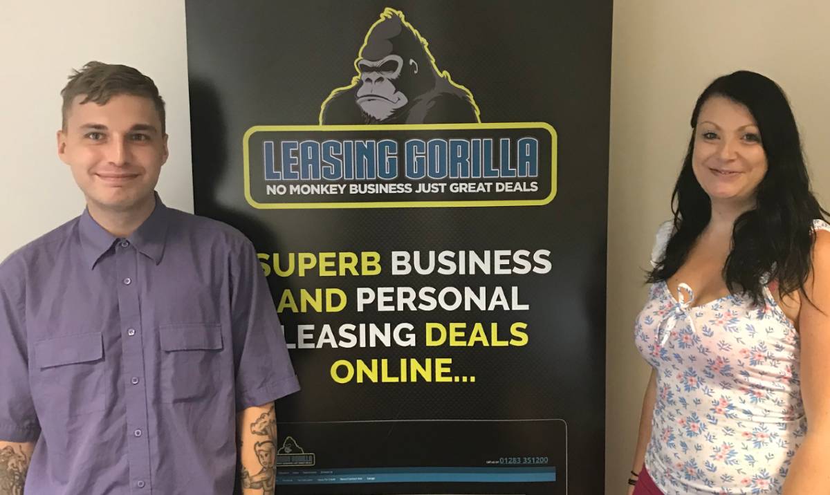 Leasing Gorilla New Starters Charlie Beresford and Lindsey Blakemore