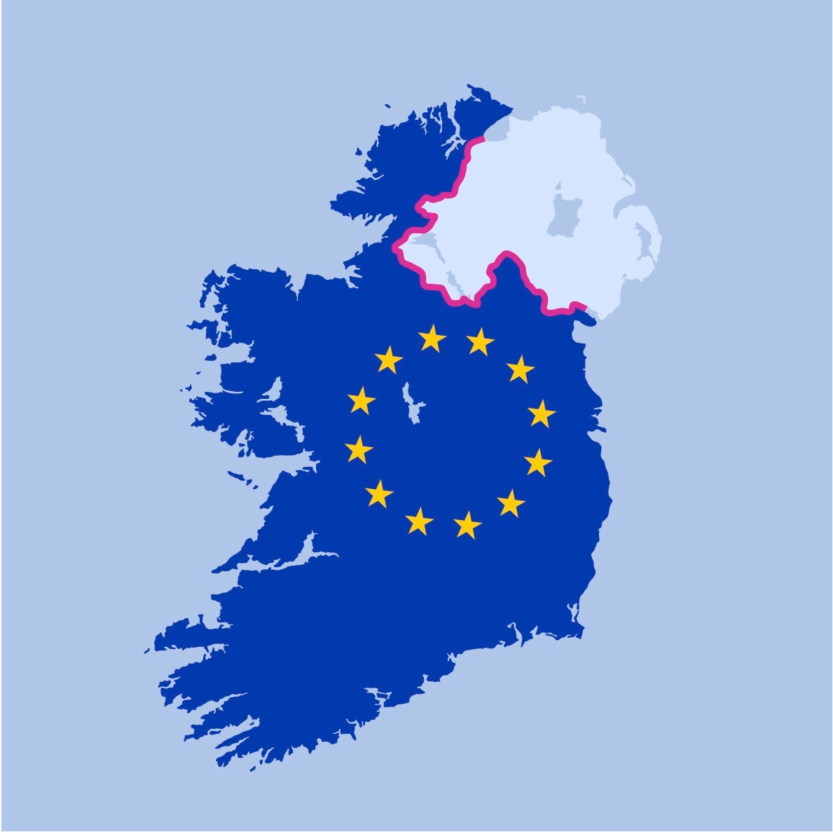 Red tape and Northern Ireland and Ireland part of the European Union
