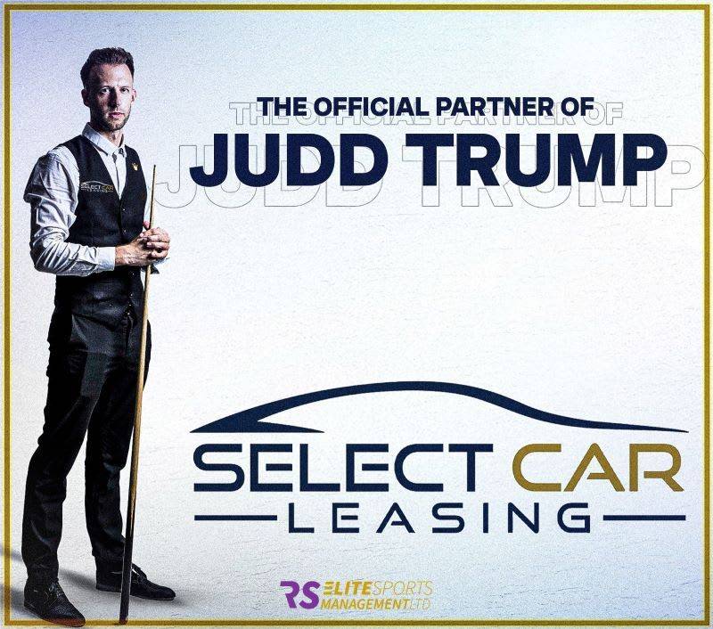 Select is the official partner of Judd Trump