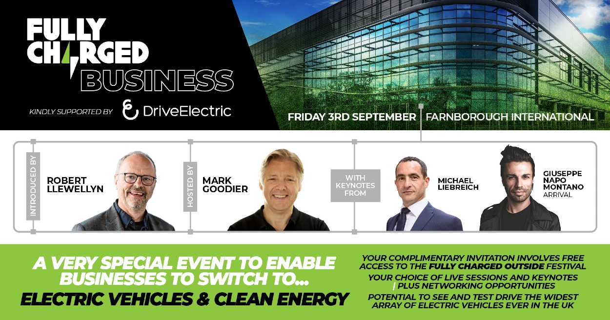Fully Charged Outside Business Day sponsored by DriveElectric