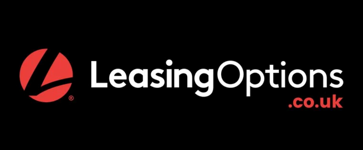 Leasing Options logo on black background