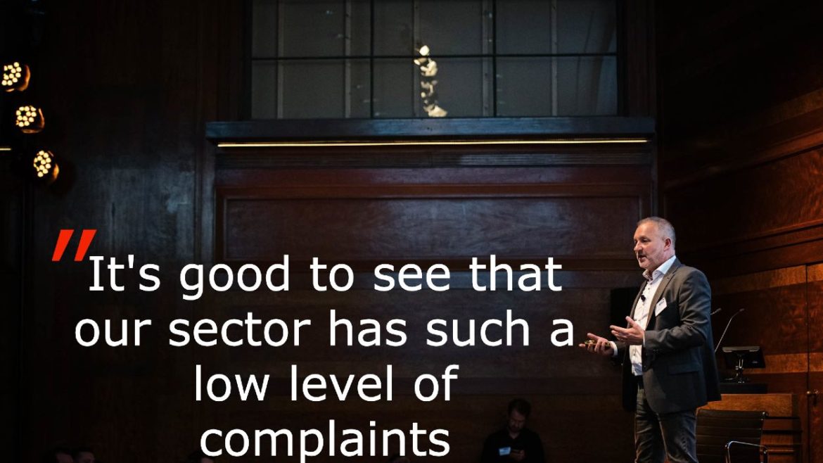 Paul Parkinson on FOS low level of complaints