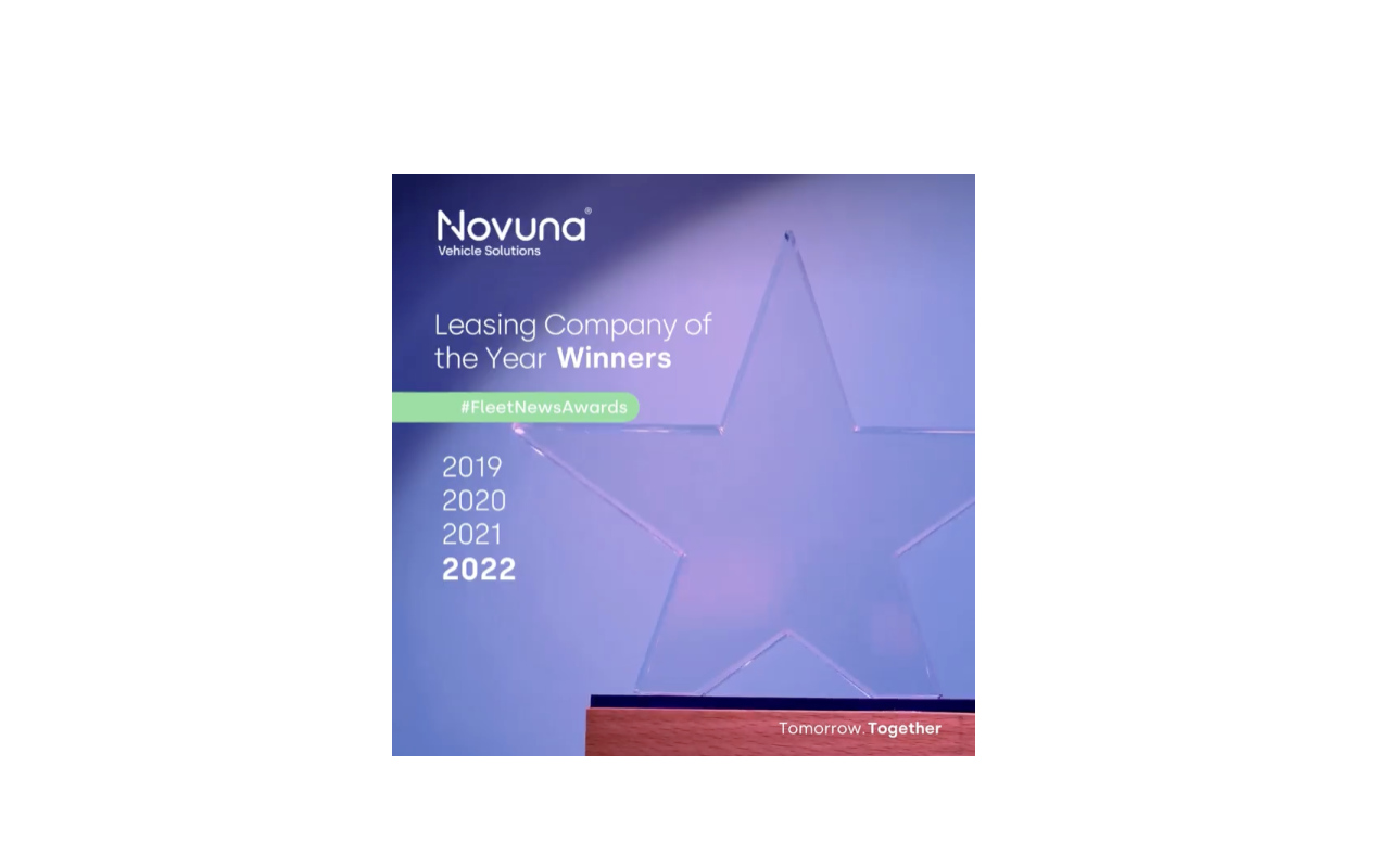 Novuna best leasing winners