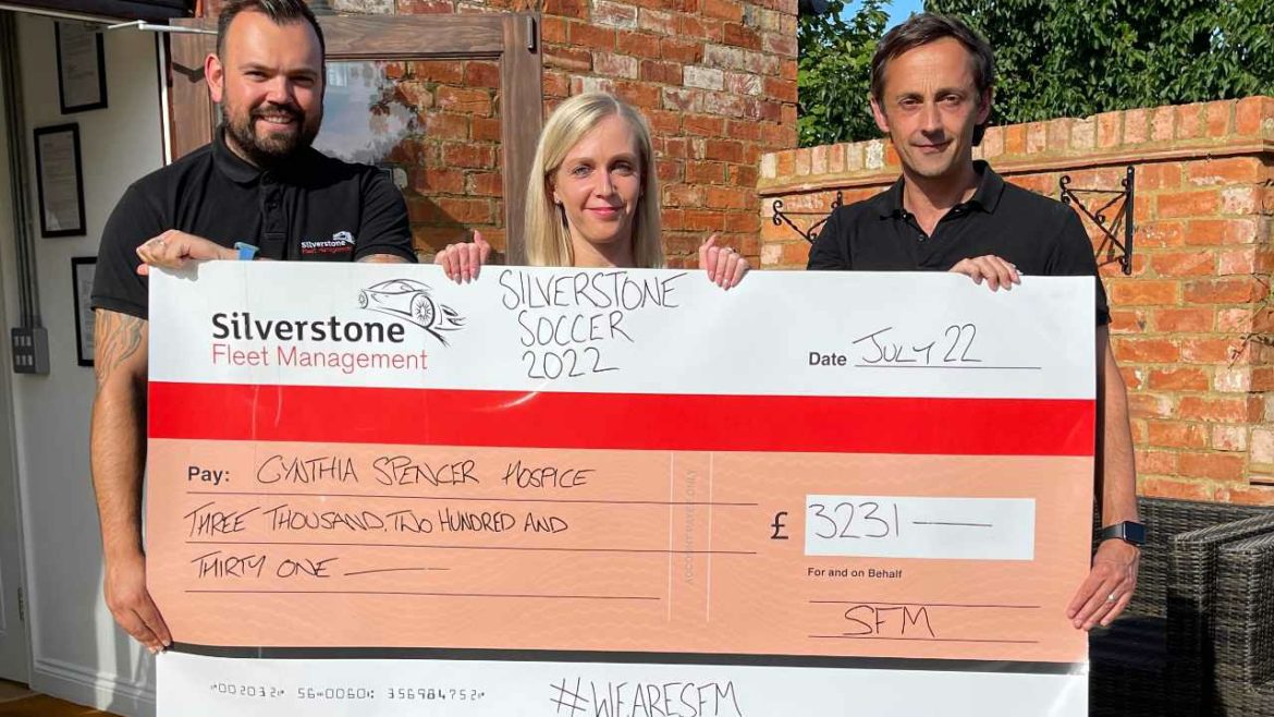 Silverstone Soccer raised over 3000 for charity