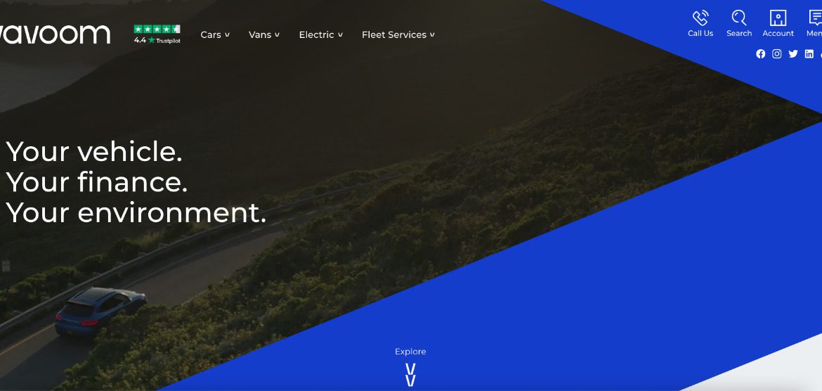 Vavoom website by Automotus
