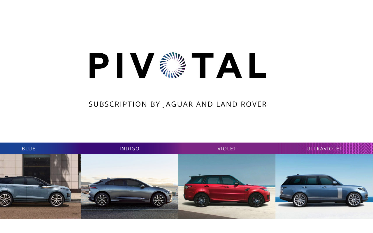 Pivotal subscription by jlr