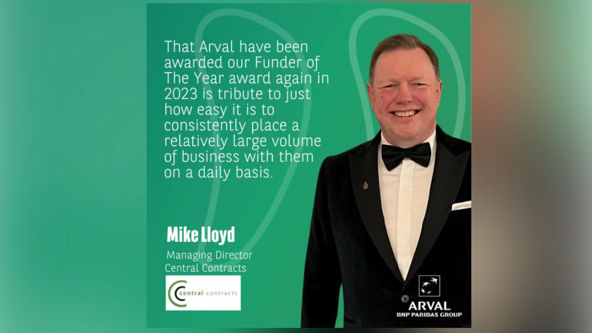 Arval wins Central Contracts Funder of the Year