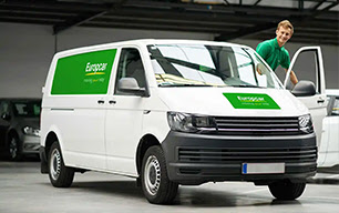 Europcar van rental