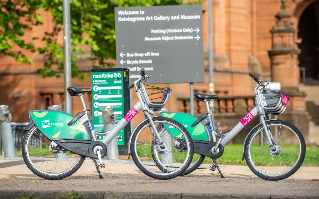 bike share scheme in Scotland
